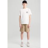 America Today Chino Short - Beige - Korte Broek voor Jongens