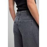 America Today - Tampa - Jeans - Grijs - High Waist Wide Leg