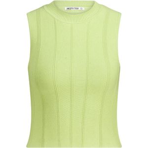 America Today Gigi - Dames Top - Gebreid Patroon - Hoge Kraag