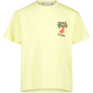 America Today T-shirt lichtgeel