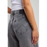 Jeans - Washed Grey - Katoen - Loose Fit