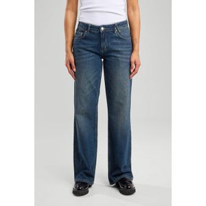 America Today - Florida - Jeans - Dark Blue Denim - Low Waist - Straight Fit