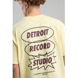 America Today - Eduardo - T-shirt - Light Yellow - Katoen