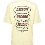 America Today - Eduardo - T-shirt - Light Yellow - Katoen