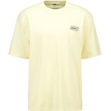 America Today - Eduardo - T-shirt - Light Yellow - Katoen