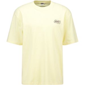 America Today - Eduardo - T-shirt - Light Yellow - Katoen