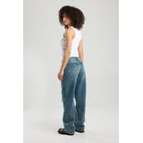 America Today - Low Waist Wide Leg Jeans - Lichtblauw - Denim