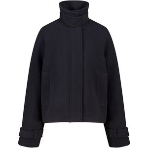 America Today - Wollen Jas - Donkerblauw - Dames