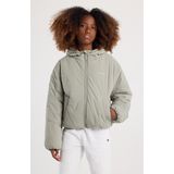 America Today - Gewatteerde Jas - Mintgroen - Herfst