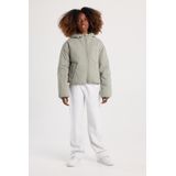 America Today - Gewatteerde Jas - Mintgroen - Herfst