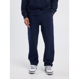 America Today - Caiden - Joggingbroek - Dark Blue - Straight Fit, 380 gsm, Koord in Waist en Leg Opening