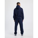 America Today - Caiden - Joggingbroek - Dark Blue - Straight Fit, 380 gsm, Koord in Waist en Leg Opening