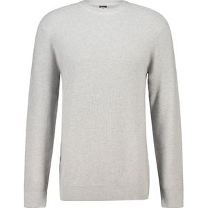 America Today - Kain - Trui - Light Grey Melange - Biologisch Katoen