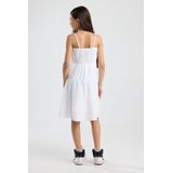 America Today - Daila Jr - Jurk - Off White - Viscose
