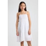 America Today - Daila Jr - Jurk - Off White - Viscose