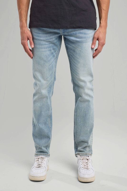 America Today Neil slim fit jeans lichtblauw