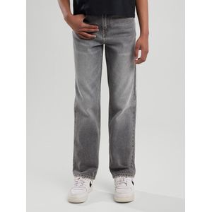 America Today - Jeans - Grijs - Regular Fit - Heavy Washed