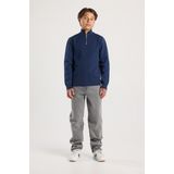 America Today - Trui - Katoen en Polyester - Lange Mouwen - Opstaande Kraag