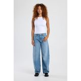 America Today Maine - Dames Jeans - Blauw - Katoen