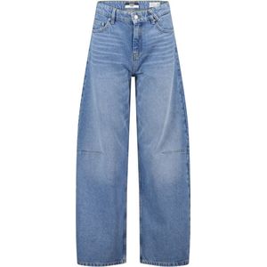 America Today Maine - Dames Jeans - Blauw - Katoen