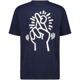 America Today - Easton - T-shirt - Regular Fit - Korte Mouwen - Keith Haring Borstopdruk