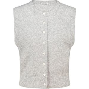 America Today - Gilet - Grijs - Gebreid