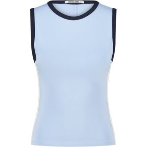 America Today - Mouwloze Top - Lichtblauw
