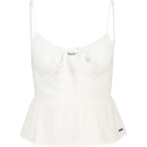 America Today mouwloze top wit