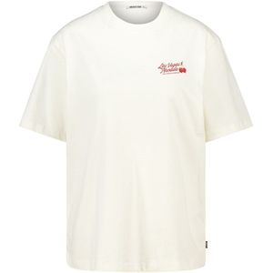 America Today Shirt  crème / olijfgroen