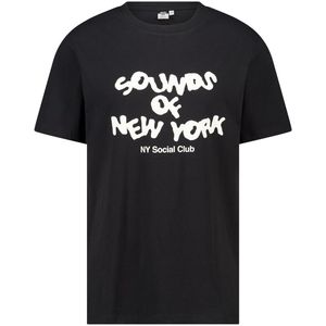 America Today - Regular T-shirt - Zwart