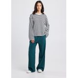 America Today - Casual Broek - Grijs - Loose Fit - Regular Waist