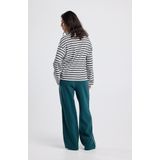 America Today - Casual Broek - Grijs - Loose Fit - Regular Waist