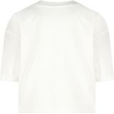 America Today - Estelle jr - Crop Top - Steel - Katoen