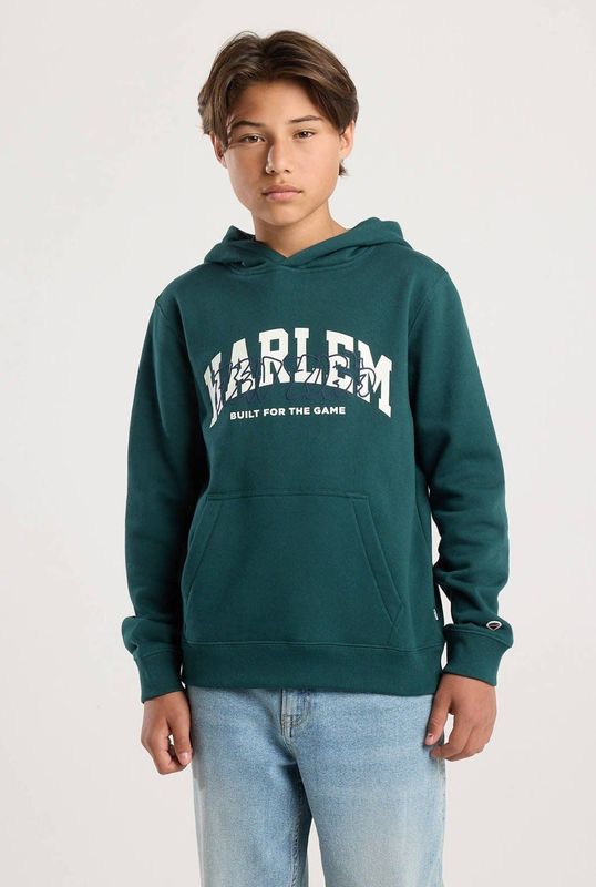 America Today - Hoodie - Groen - Met Capuchon - Lange Mouwen