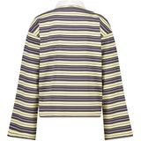 America Today - Liz - Dames Polo - Gestreept - Lange Mouwen