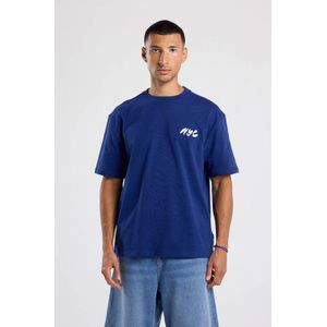 America Today - Eastwood - T-shirt - Blauw - Regular Fit