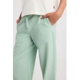 America Today - Casual Broek - Lichtgroen - Polyester - Lange Lengte
