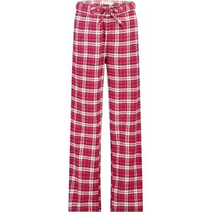 America Today pyjamabroek met donkerblauwe geruite print