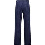 America Today corduroy casual broek donkerblauw