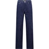 America Today corduroy casual broek donkerblauw