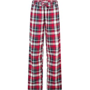 America Today pyjamabroek met donkerblauwe geruite print