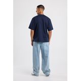 America Today - Evert - T-shirt - Blauw - Relaxed Fit