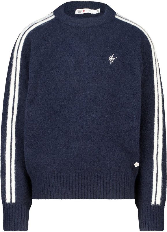 America Today - Kira Jr - Trui - Meisjes - Ronde Hals - Sportieve Strepen