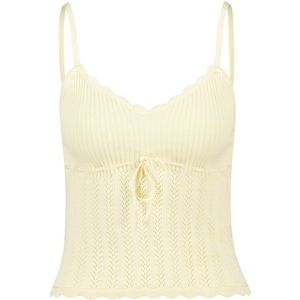 America Today - Glade - Top - Lichtgeel - Viscose