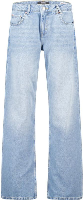 America Today - Florida - Jeans - Lichtblauw - Lage Taille - Rechte Pijp