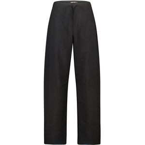 America Today - Priya - Barrel Broek - Zwart - Regular Waist