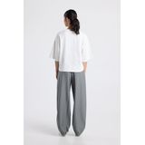 America Today - Priya - Barrel Broek - Grijs - Regular Waist