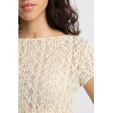 America Today - Eliana - Dames T-shirt - Korte Mouwen - Kanten Details