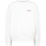 America Today sweater met backprint lichtgrijs