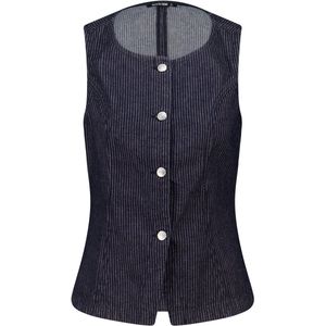 America Today - Denim Gilet - Donkerblauw - Mouwloos